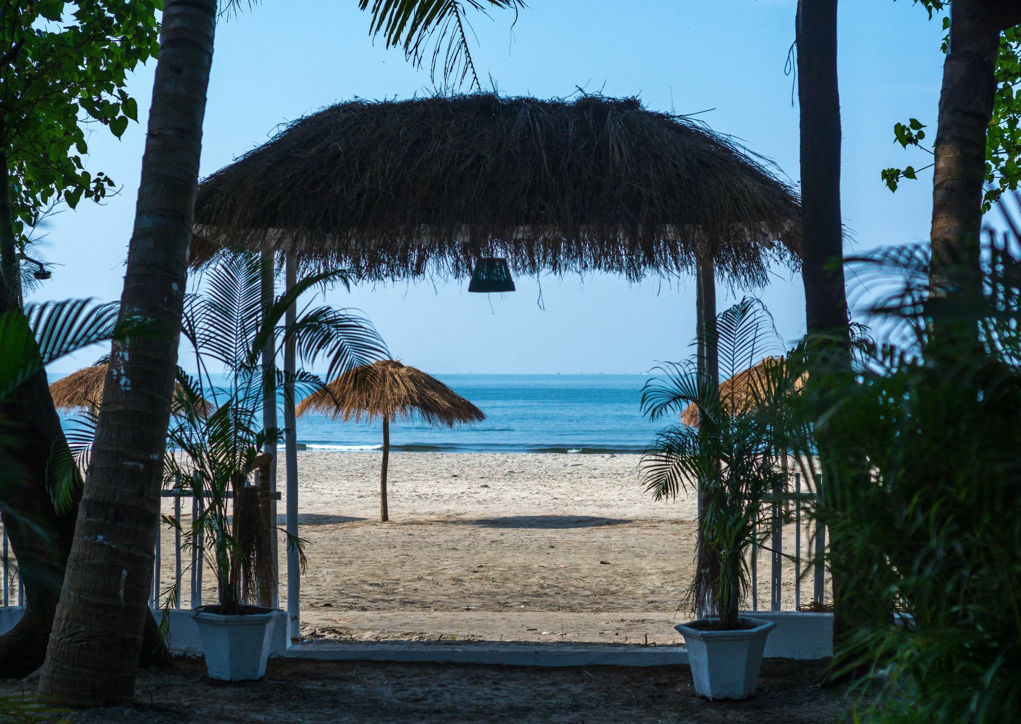 Larisa Beach Resort Morjim Exterior foto